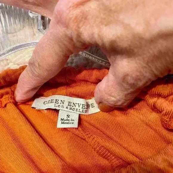 Rusty orange swing tank. Size small - Picture 3 of 3